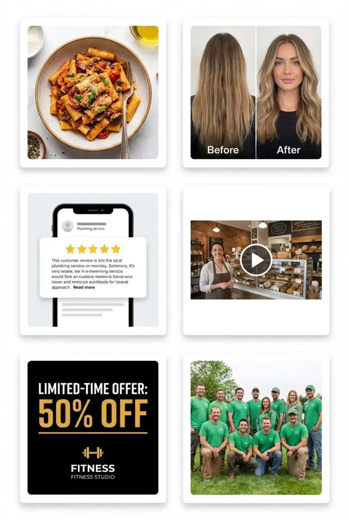Примеры эффективных рекламных креативов для локального бизнеса в Facebook