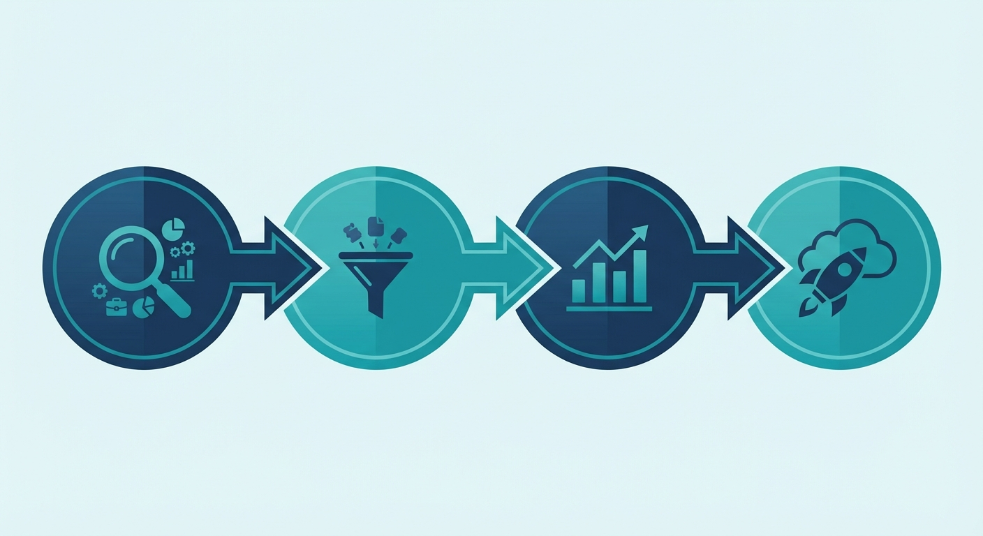 Схема воркфлоу анализа ретаргетинга конкурентов