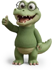 Adligator mascot