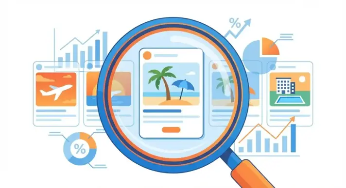 Аналіз реклами конкурентів у travel-вертикалі з використанням spy-інструментів та Facebook Ads даних