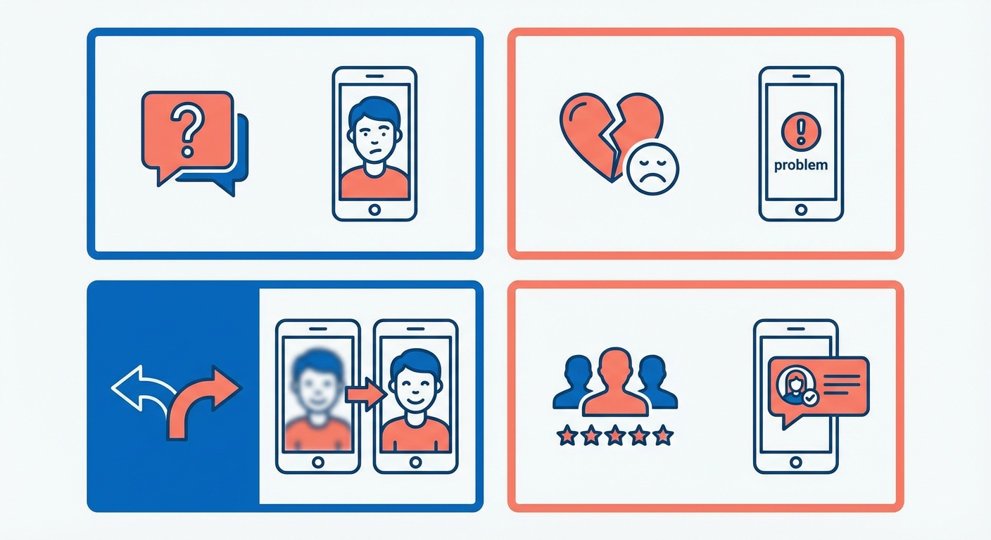UGC hook types taxonomy showing four main hook categories for video ads