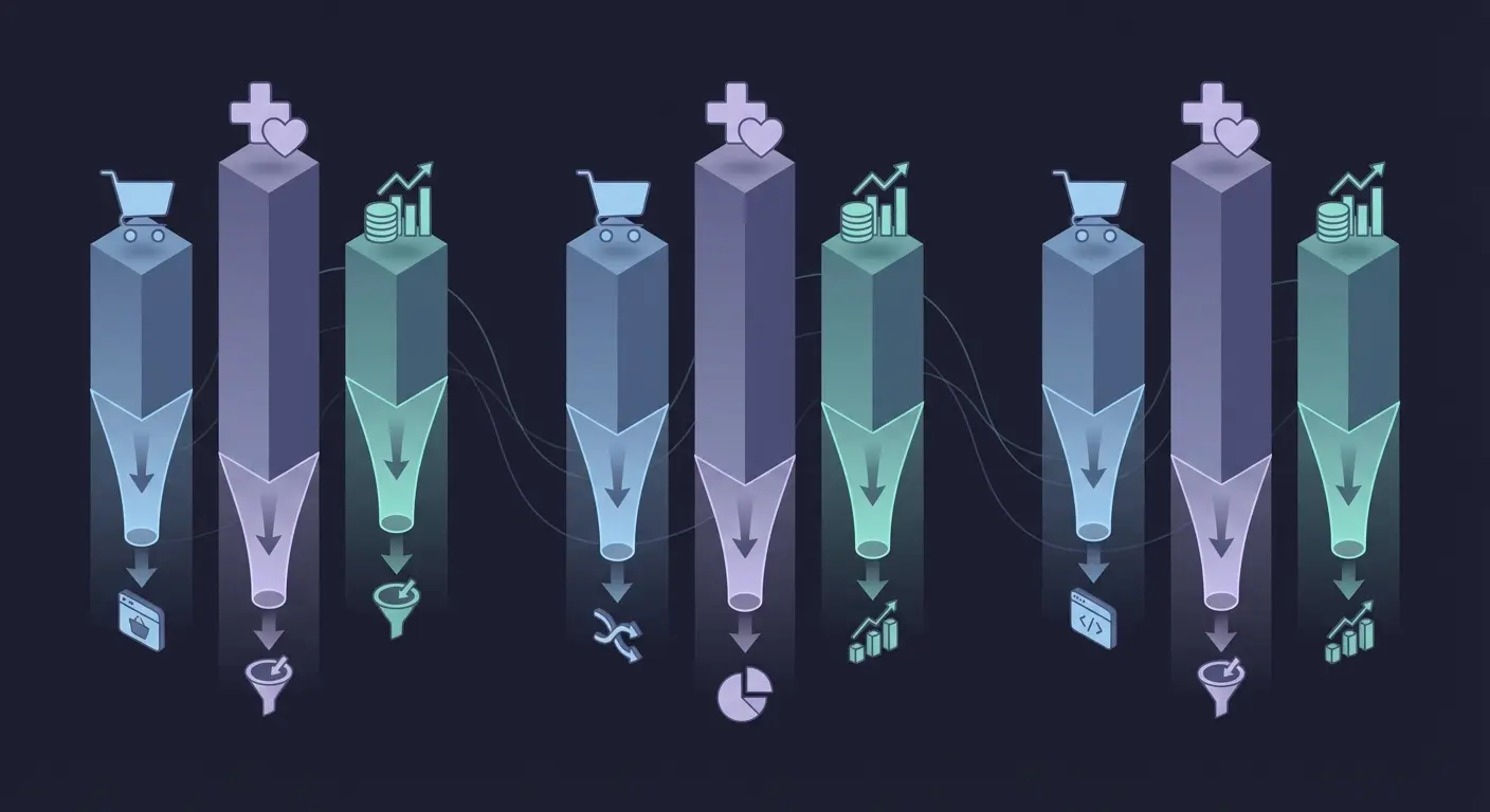 Типичные воронки по вертикалям в Facebook рекламе