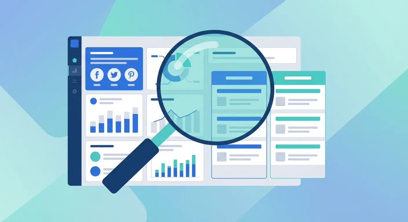 Ілюстрація конкурентного аналізу реклами у Facebook — дашборд з аналітикою рекламних оголошень конкурентів