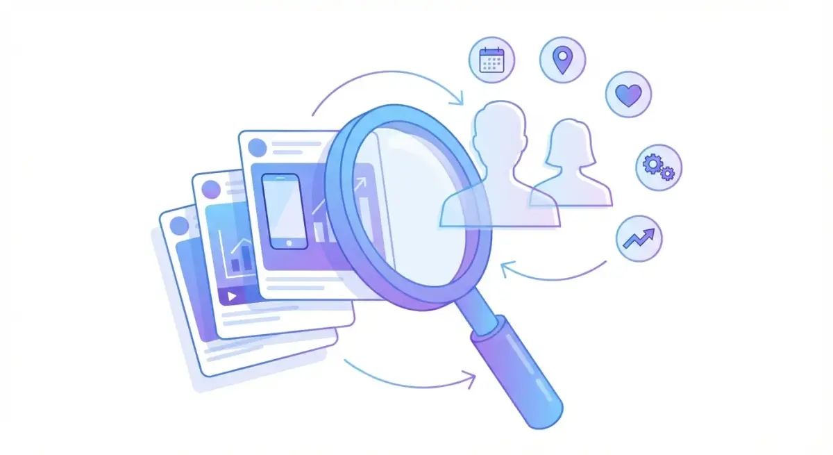 Пошук цільової аудиторії через аналіз рекламних креативів конкурентів у Facebook з виділенням демографічних сигналів